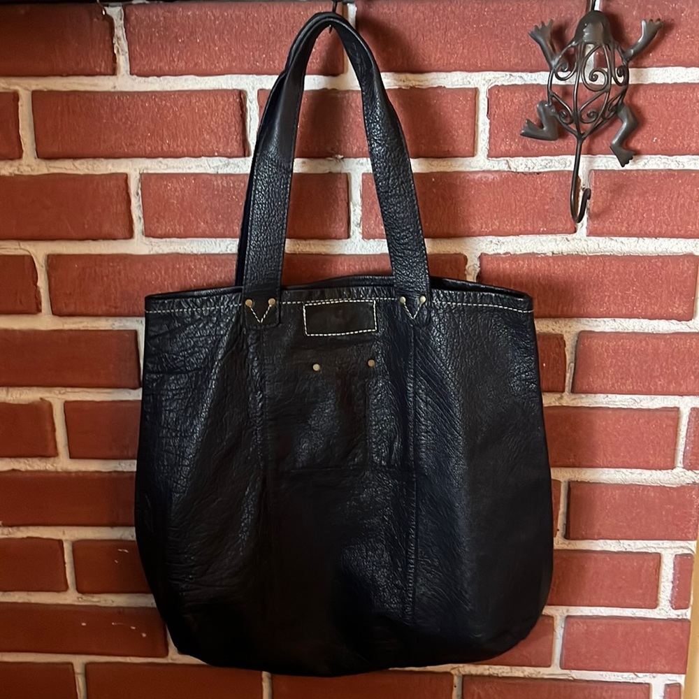 COPY - Alternative Brand Leather Shopping Bag, EUC.